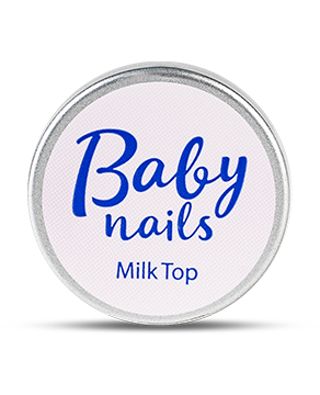 Baby Nails Milk Top – Защитный гель с молочным оттенком 15 г